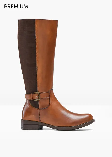 Leren laarzen, bonprix