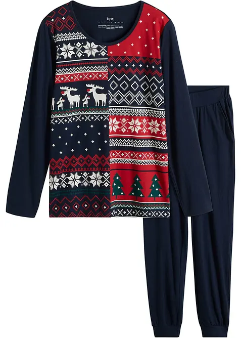 Pyjama van puur katoen, bonprix