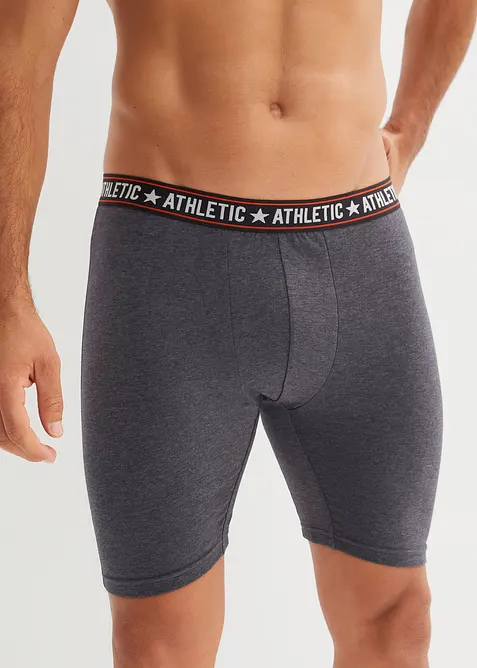 Lange boxer met katoen (set van 2), bonprix