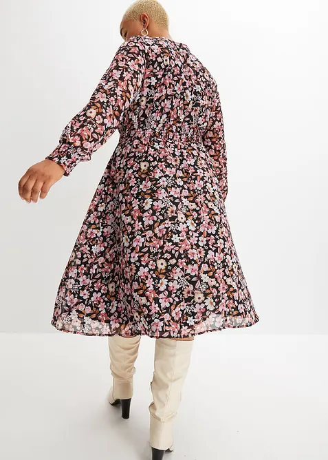 Chiffon jurk, bonprix