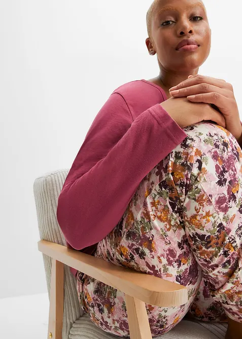 Pyjama van biologisch katoen, bonprix