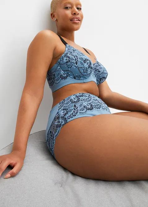 Maxislip met sierlijk kant, bonprix