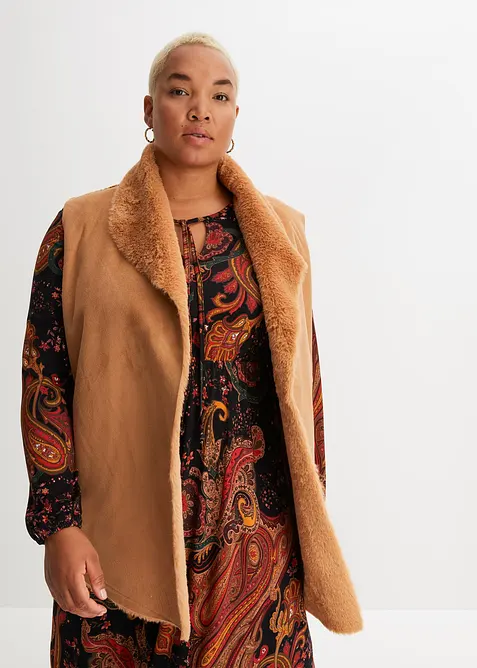 Gilet van imitatiebont, bonprix