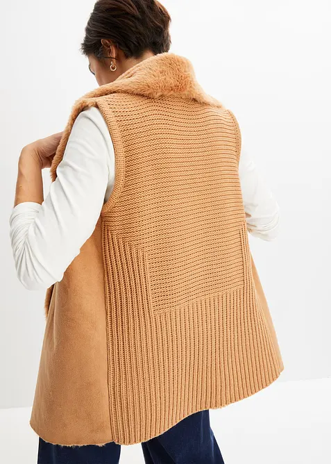 Gilet van imitatiebont, bonprix