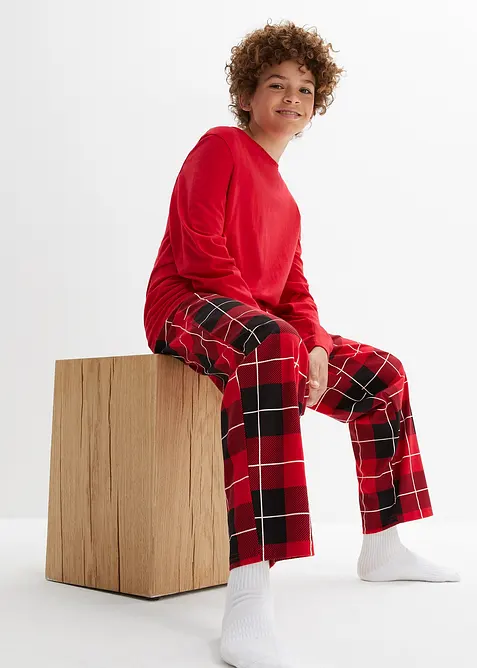 Kinder pyjama van biologisch katoen (3-dlg. set), bonprix