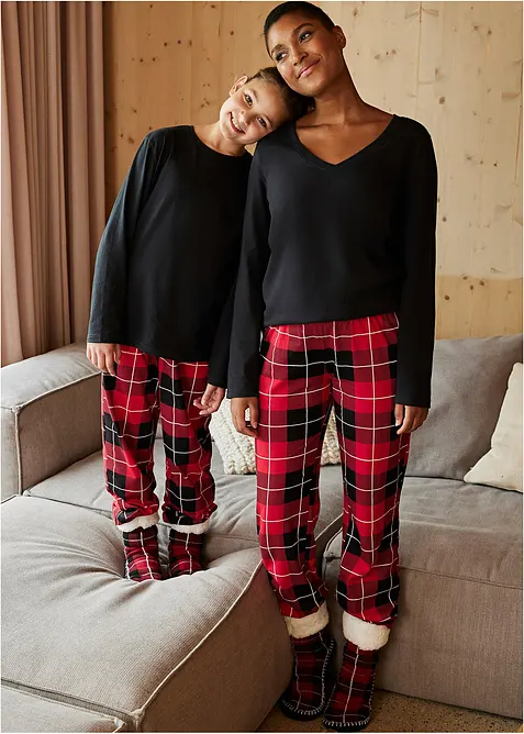 Kinder pyjama van biologisch katoen (3-dlg. set), bonprix