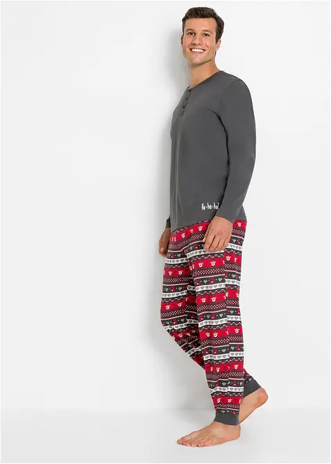 Heren pyjama van katoen, bonprix