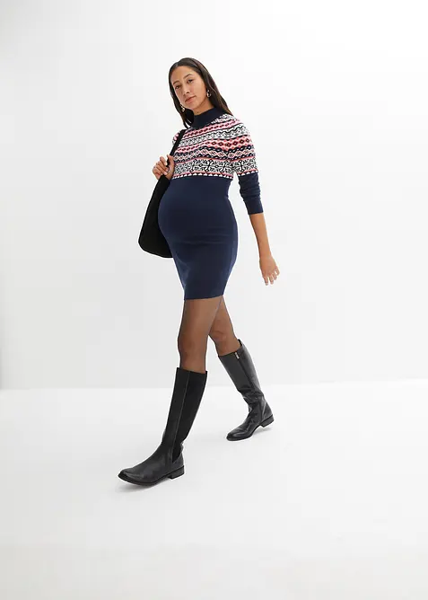 Gebreide zwangerschapsjurk, bonprix