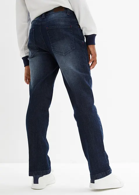 Jongens stretch jeans, loose fit, straight, bonprix