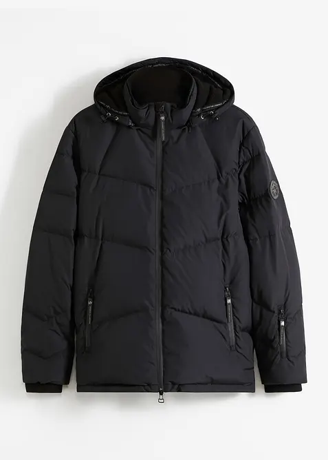 Warm gevoerde, waterafstotende jas met echt dons en Bionic-coating, bonprix