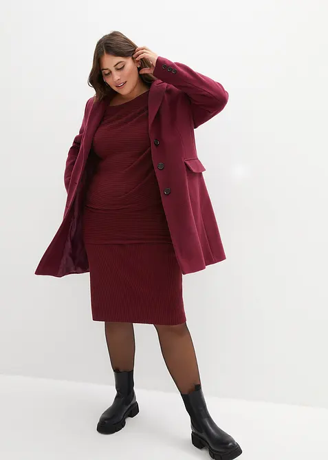 Gebreide rok van een zachte viscosemix, bonprix