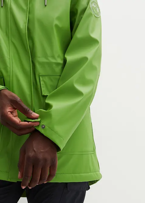 Waterdichte regenjas met teddy voering, bonprix