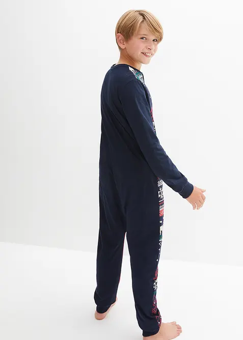 Pyjama onesie van biologisch katoen, bonprix