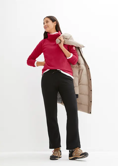 Lange donsjas met gedessineerde voering, waterafstotend, bonprix