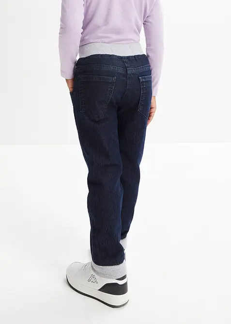 Meisjes thermobroek met jersey voering, mid waist, bonprix