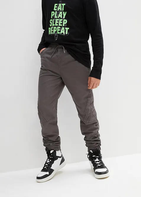 Thermo instapjeans met jersey voering, regular fit, bonprix