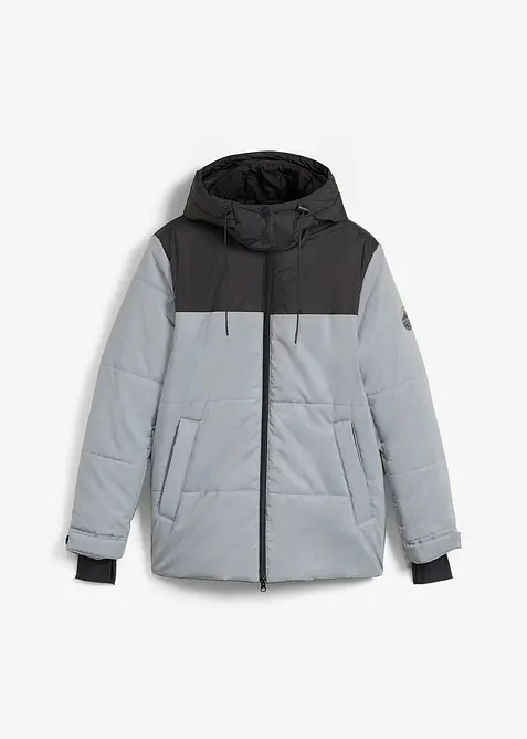 Gewatteerde outdoor jas, reflecterend, bonprix