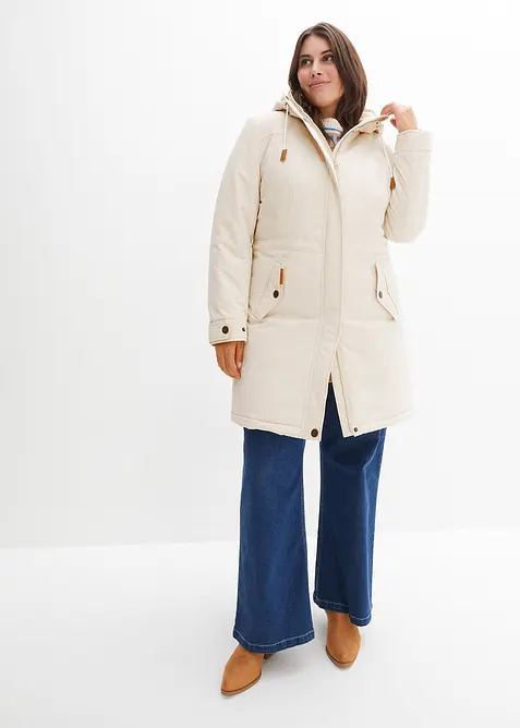 Lange outdoor jas, waterafstotend, bonprix