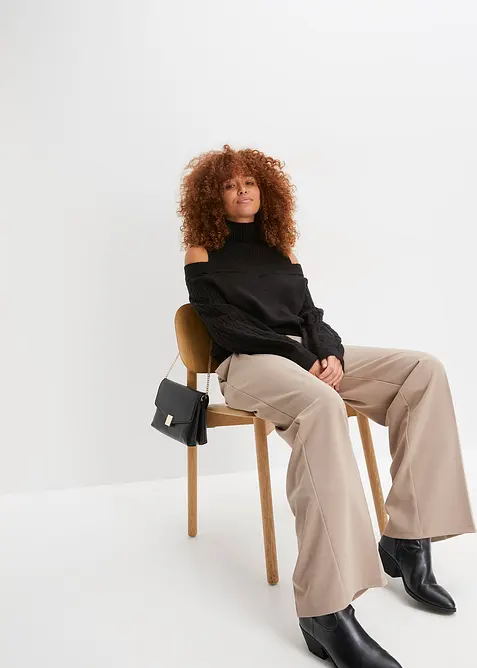 Cold shoulder trui, bonprix