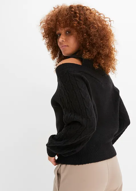 Cold shoulder trui, bonprix