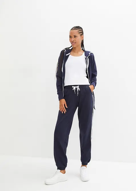 Joggingbroek van katoen, bonprix