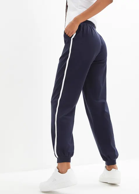 Joggingbroek van katoen, bonprix