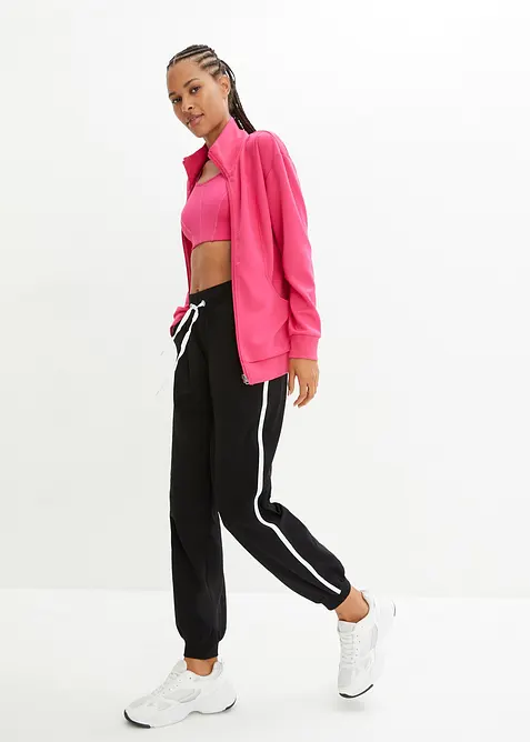 Joggingbroek van katoen, bonprix