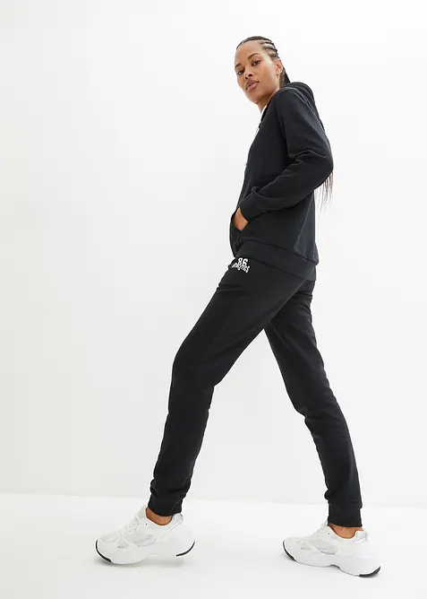 Joggingpak in een katoenmix (2-dlg. set), bonprix