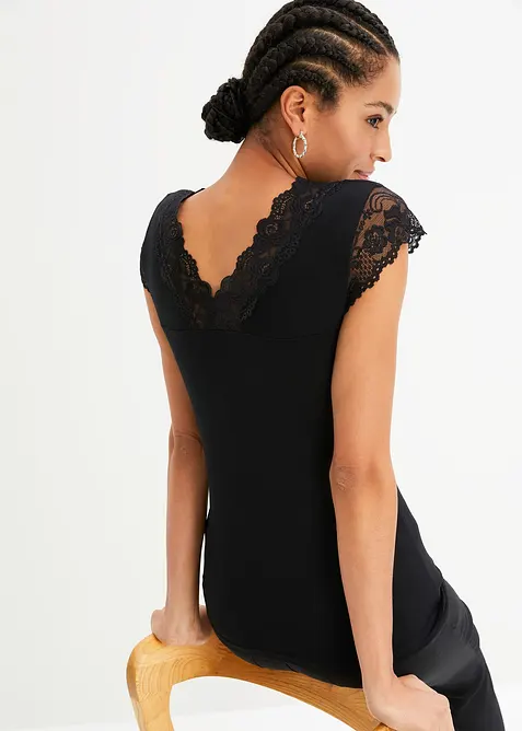 Shirt in een viscosemix, bonprix