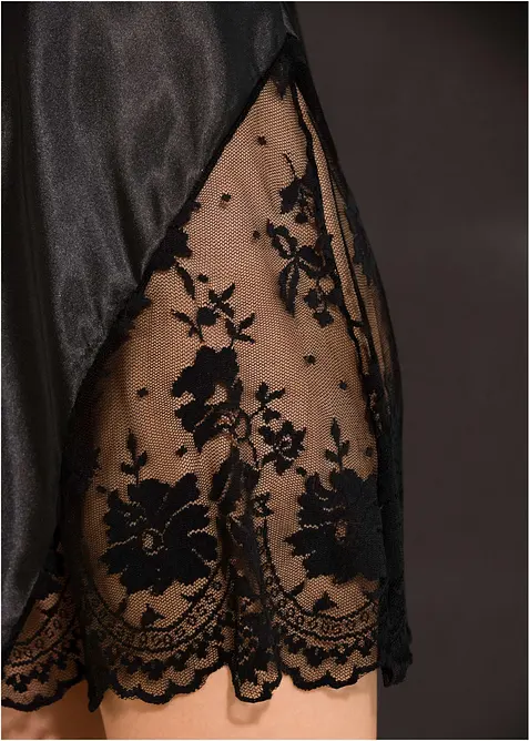 Satijnen slipdress, bonprix