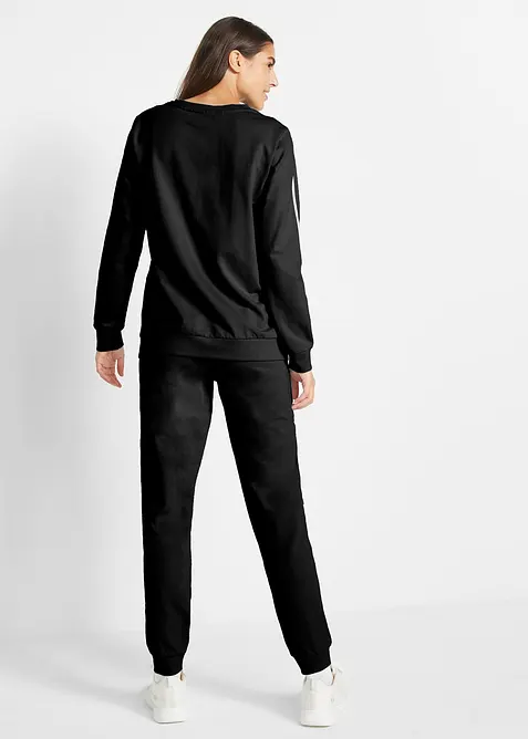 Joggingpak van katoen (2-dlg. set), bonprix