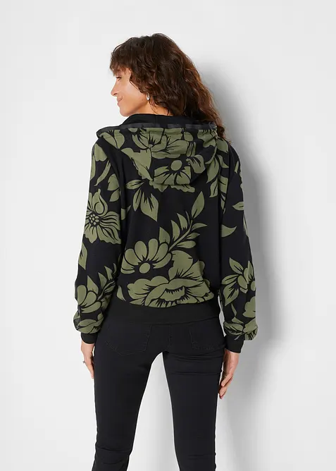 Sweatvest met katoen, bonprix