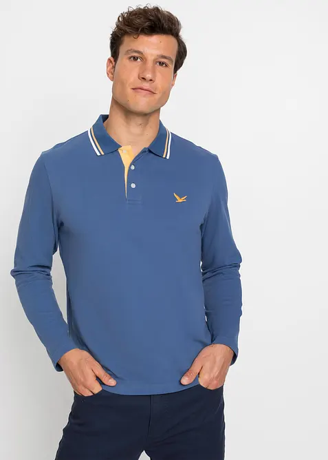 Poloshirt van biologisch katoen (set van 2), bonprix