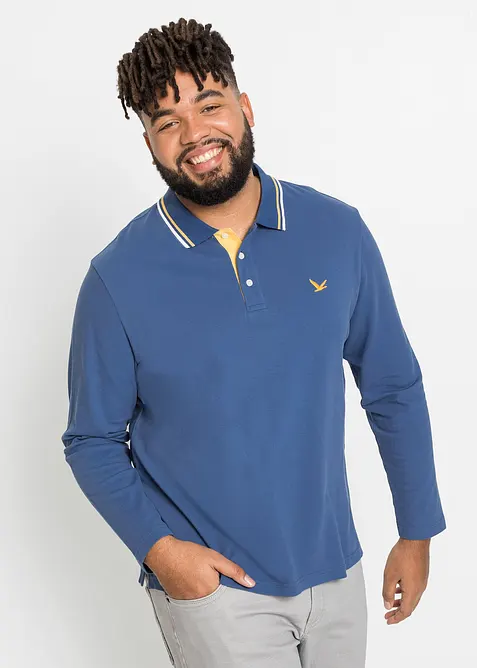 Poloshirt van biologisch katoen (set van 2), bonprix