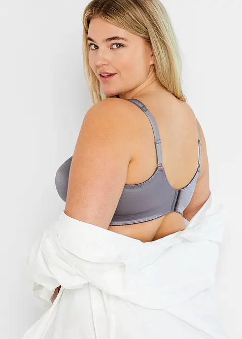 Steun bh zonder beugels met gewatteerde bandjes (set van 2), bonprix