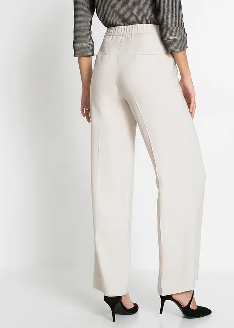Lichte Marlene Dietrich broek met viscose, bonprix