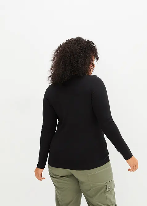 Longsleeve van biologisch katoen, bonprix