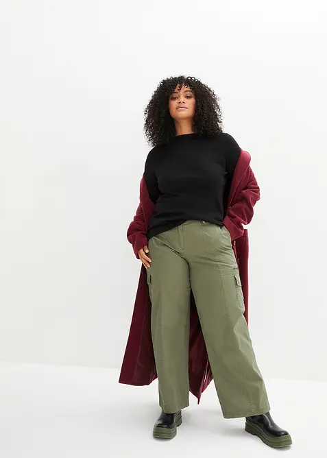 Longsleeve van biologisch katoen, bonprix