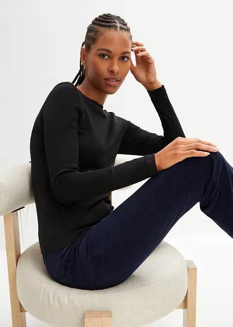 Longsleeve van biologisch katoen, bonprix