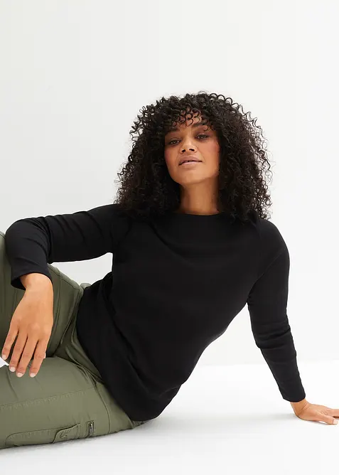 Longsleeve van biologisch katoen, bonprix