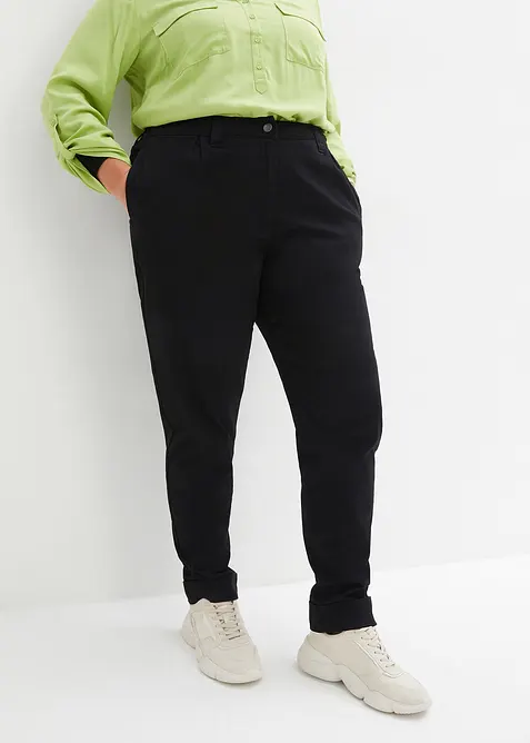 Chino broek van katoen, enkellang, bonprix
