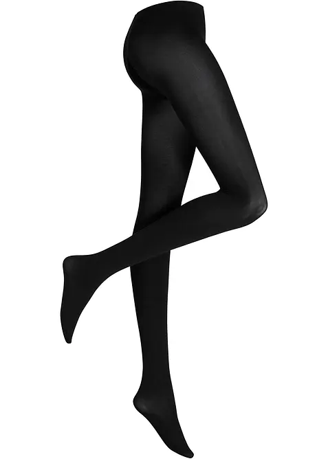 Ondoorzichtige panty-ouvert 80 den, bonprix