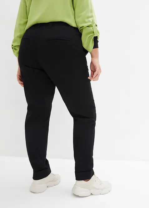 Chino broek van katoen, enkellang, bonprix