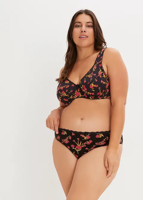 Beugel bh van biologisch katoen (set van 3), bonprix