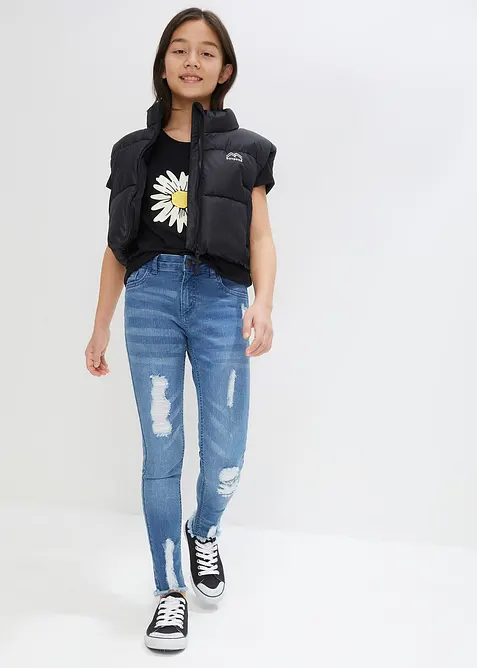 Meisjes T-shirt (set van 2), bonprix