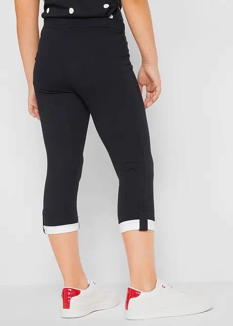 3/4 legging met biologisch katoen, bonprix
