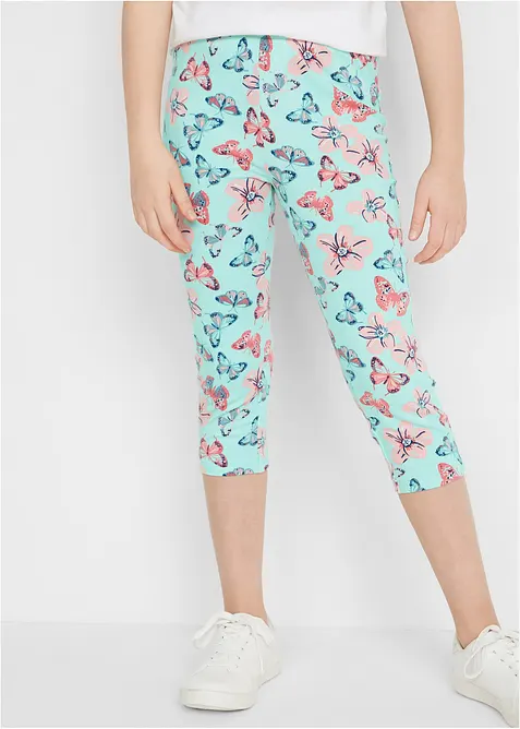Capri legging met biologisch katoen (set van 2, bonprix
