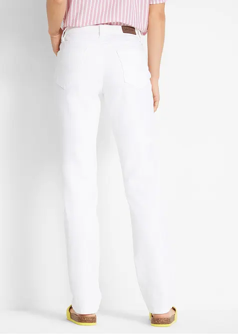 Mom jeans mid waist, long, bonprix