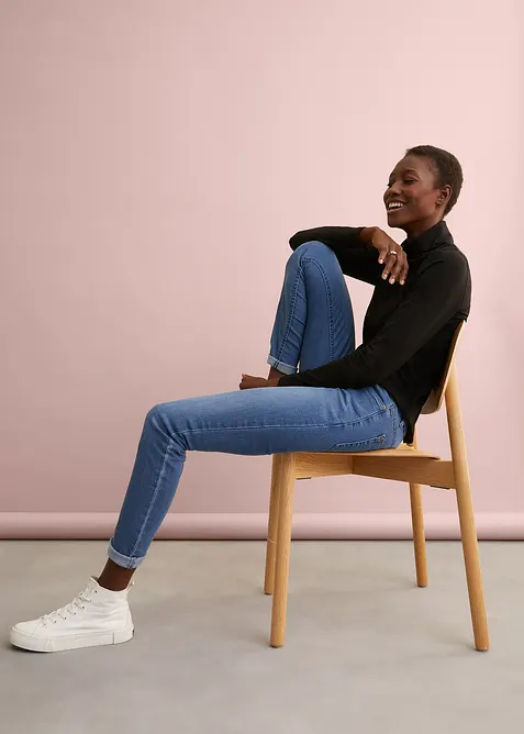 Jegging mid waist, bonprix