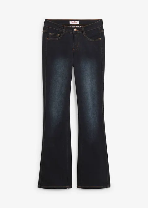 Boorcut jeans met corrigerend effect, mid waist, bonprix